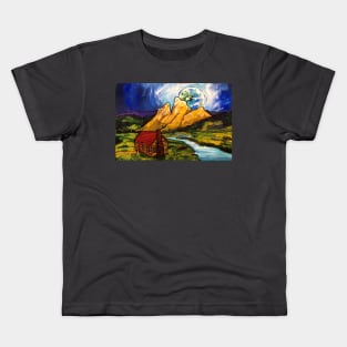 Albatross:Three Peaks Kids T-Shirt